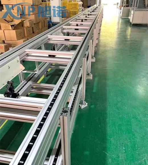 鋁型材倍速鏈輸送線的特點.jpg 鋁型材倍速鏈輸送線的特點.jpg