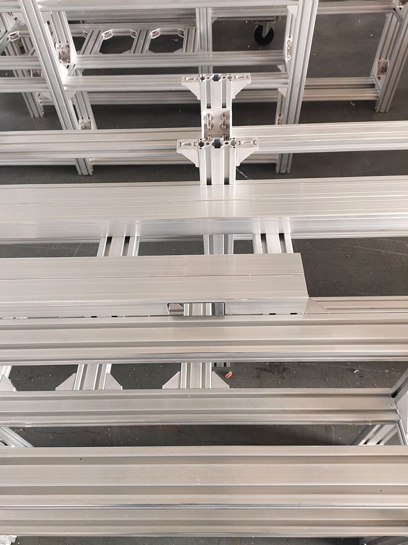 鋁型材流水線機架